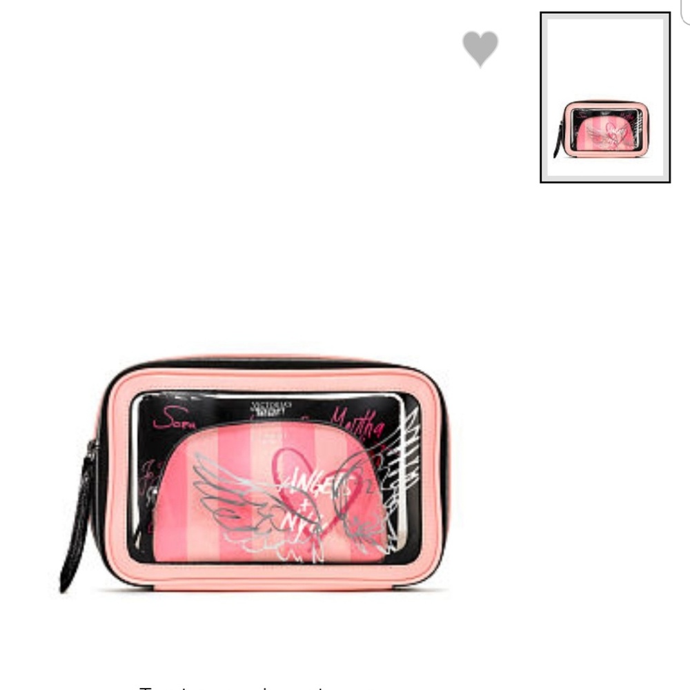 Victoria secret nested 3 bags